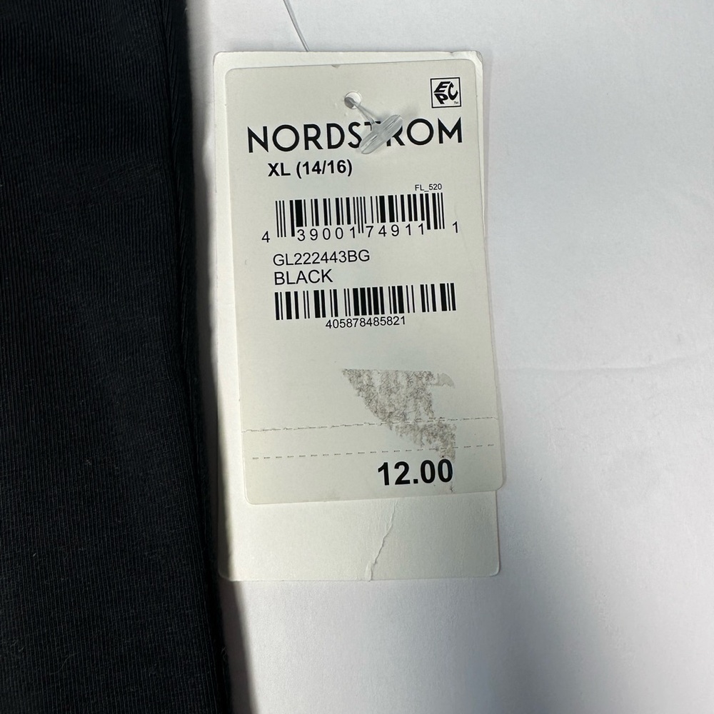 Nordstrom Juniors Classic Black Camisole Size 14/16 - Picture 2 of 7